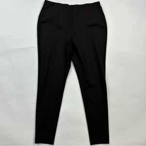 J. Jill Brown Ponte Leggings Size Large